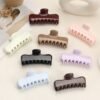Glossy Geometric Claw Clip (9.5 cm)
