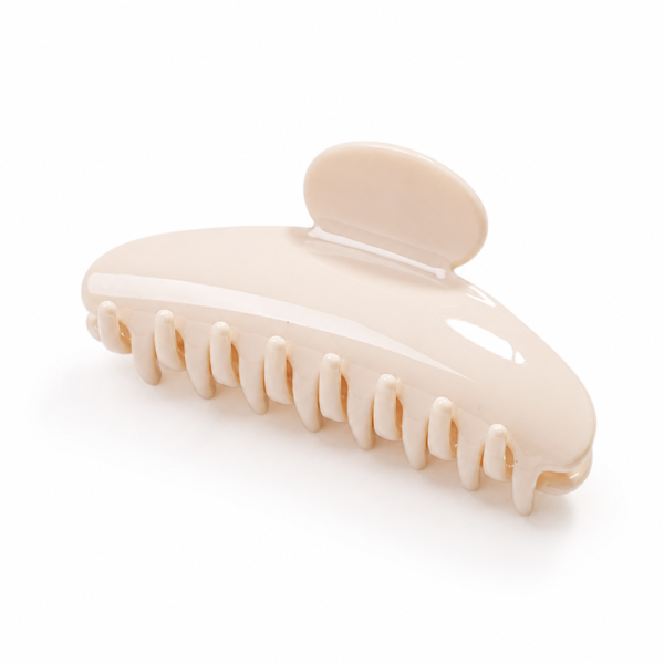 Pink Plastic Claw Clip