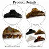 Glossy Tortoise Shell Claw Clip