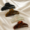 Brown Tortoise Shell Style 2 Claw Clip