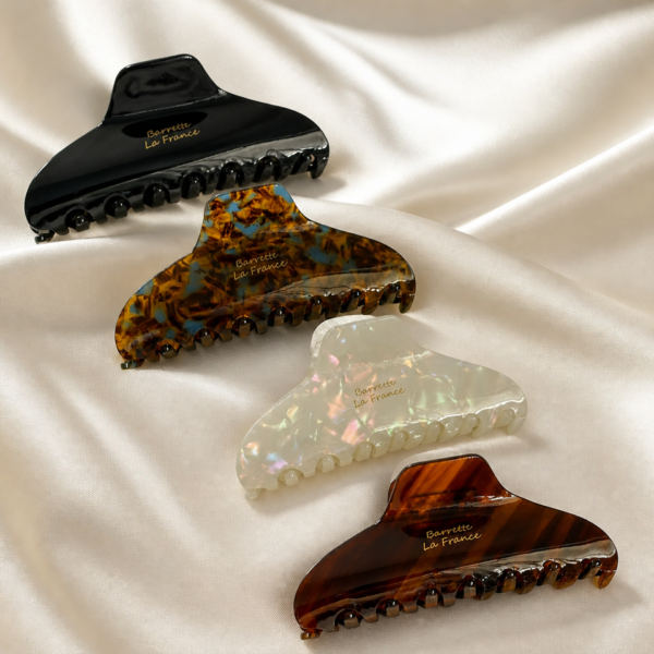 Brown Tortoise Shell Style 2 Claw Clip
