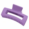 Large Matte Hollow Claw Clip