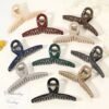 Extra Large Glossy Cross Claw Clip