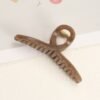 Large Jelly Cross Claw Clip