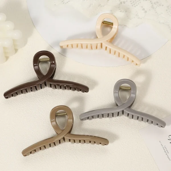 Extra Large Glossy Cross Claw Clip