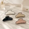 Curved Acetate Jaw Clip