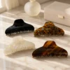 Brown Tortoise Shell Style 2 Claw Clip