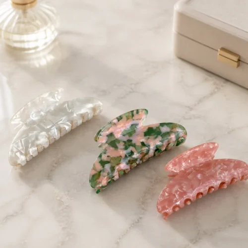 Glossy Acetate Claw Clip (8 cm)