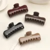 Glossy Geometric Claw Clip (9.5 cm)