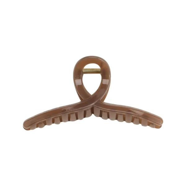 Large Jelly Cross Claw Clip