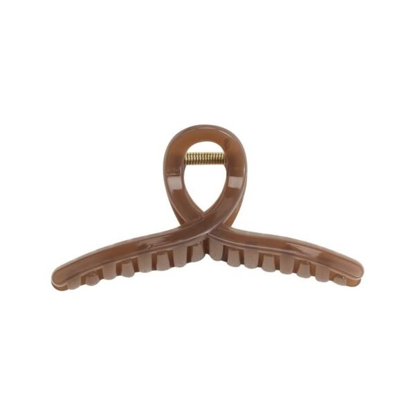 Large Jelly Cross Claw Clip