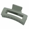 Large Matte Hollow Claw Clip