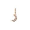 Pave Moon Pendant