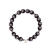 Silver Obsidian & Pave Moon Bracelet – D86EE3