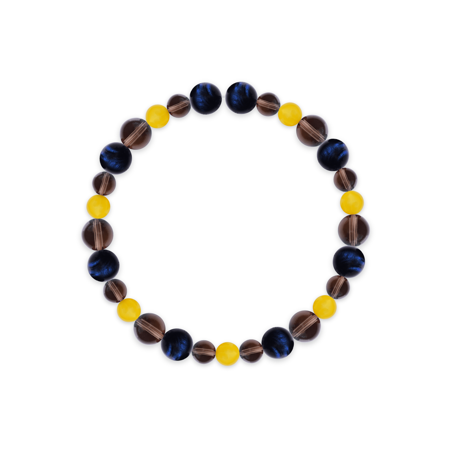Balanced Red Onyx Initial R Bracelet